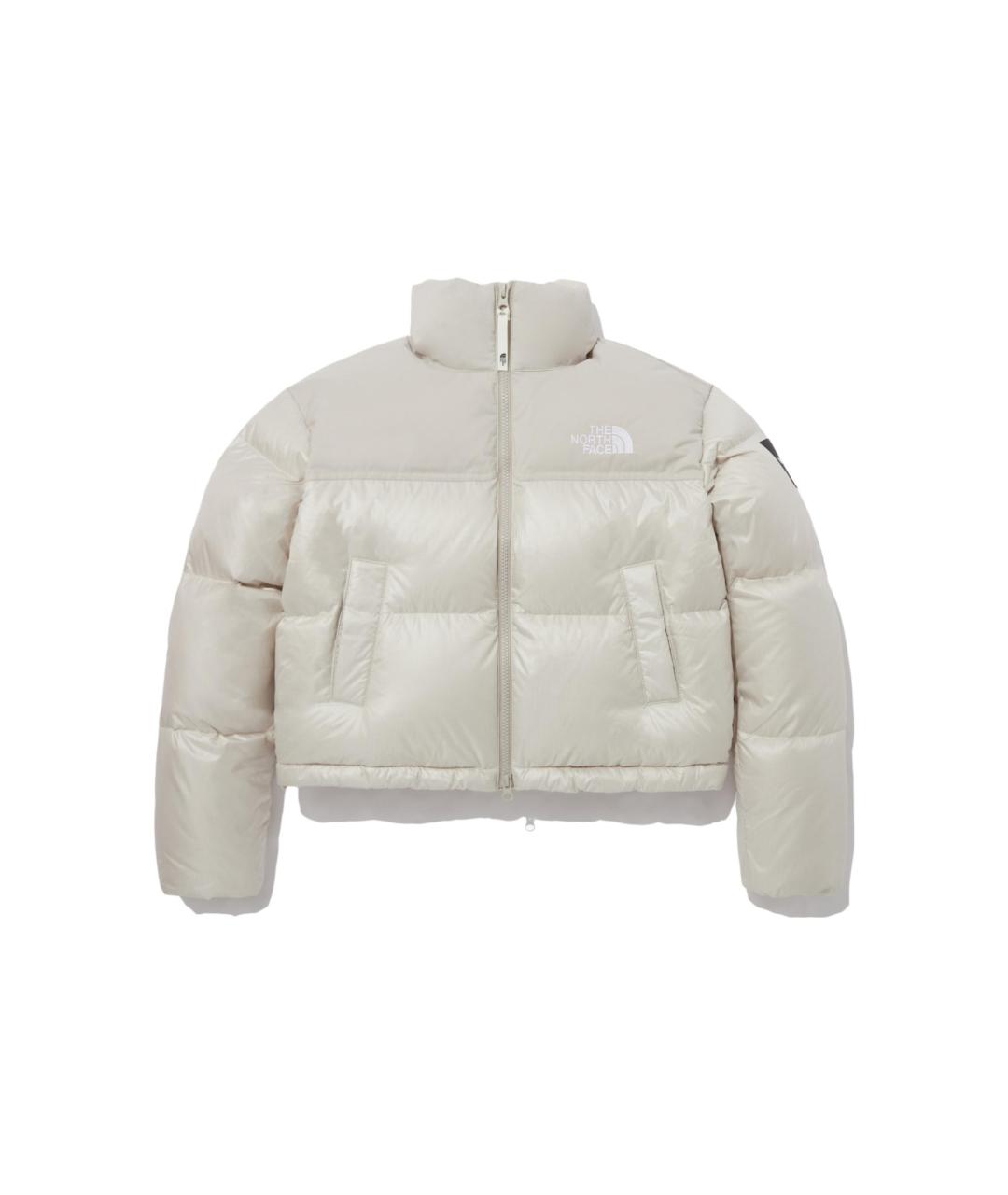 THE NORTH FACE Бежевая полиамидовая куртка, фото 5