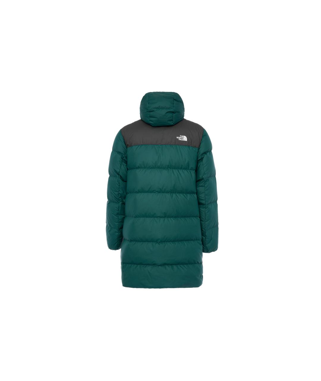 THE NORTH FACE Зеленый пуховик, фото 2