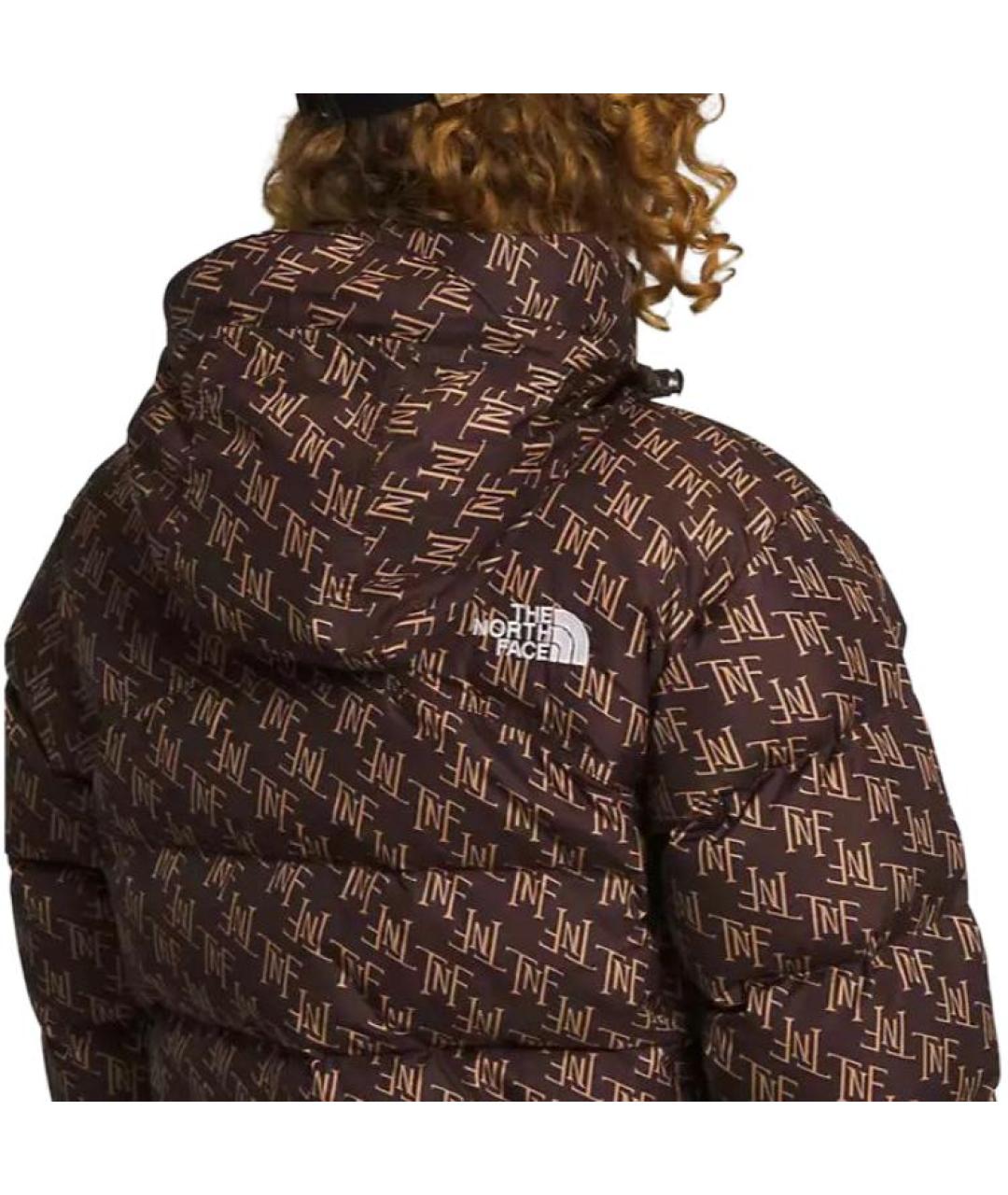 THE NORTH FACE Коричневый пуховик, фото 4