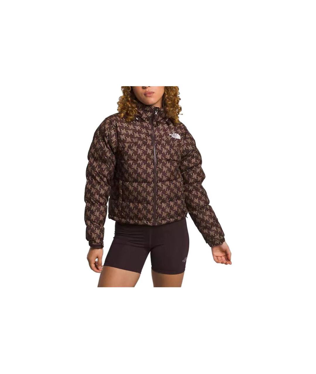 THE NORTH FACE Коричневый пуховик, фото 6