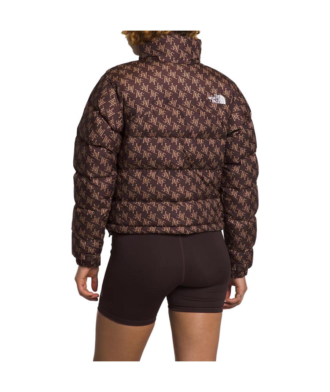 THE NORTH FACE Коричневый пуховик, фото 3