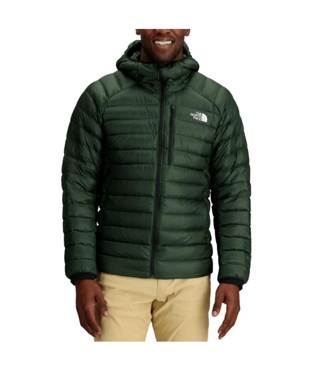 THE NORTH FACE Зеленый пуховик, фото 5