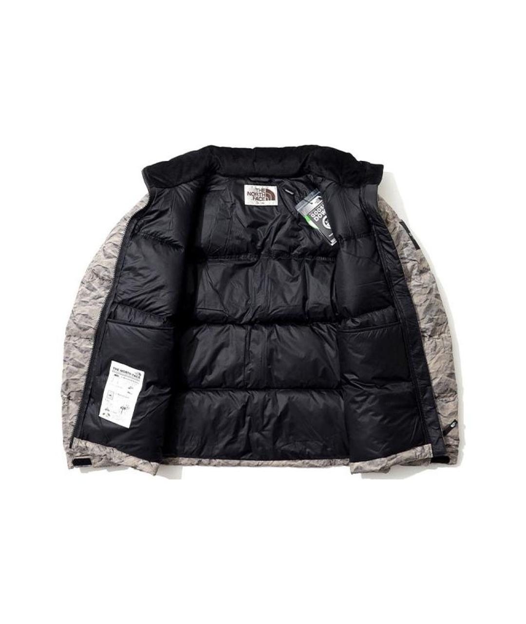 THE NORTH FACE Бежевый пуховик, фото 3