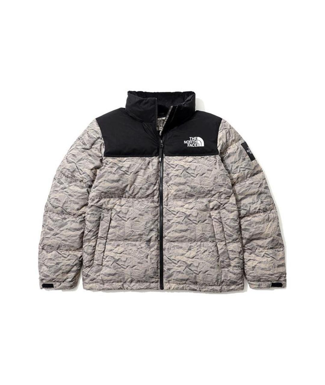 THE NORTH FACE Бежевый пуховик, фото 4