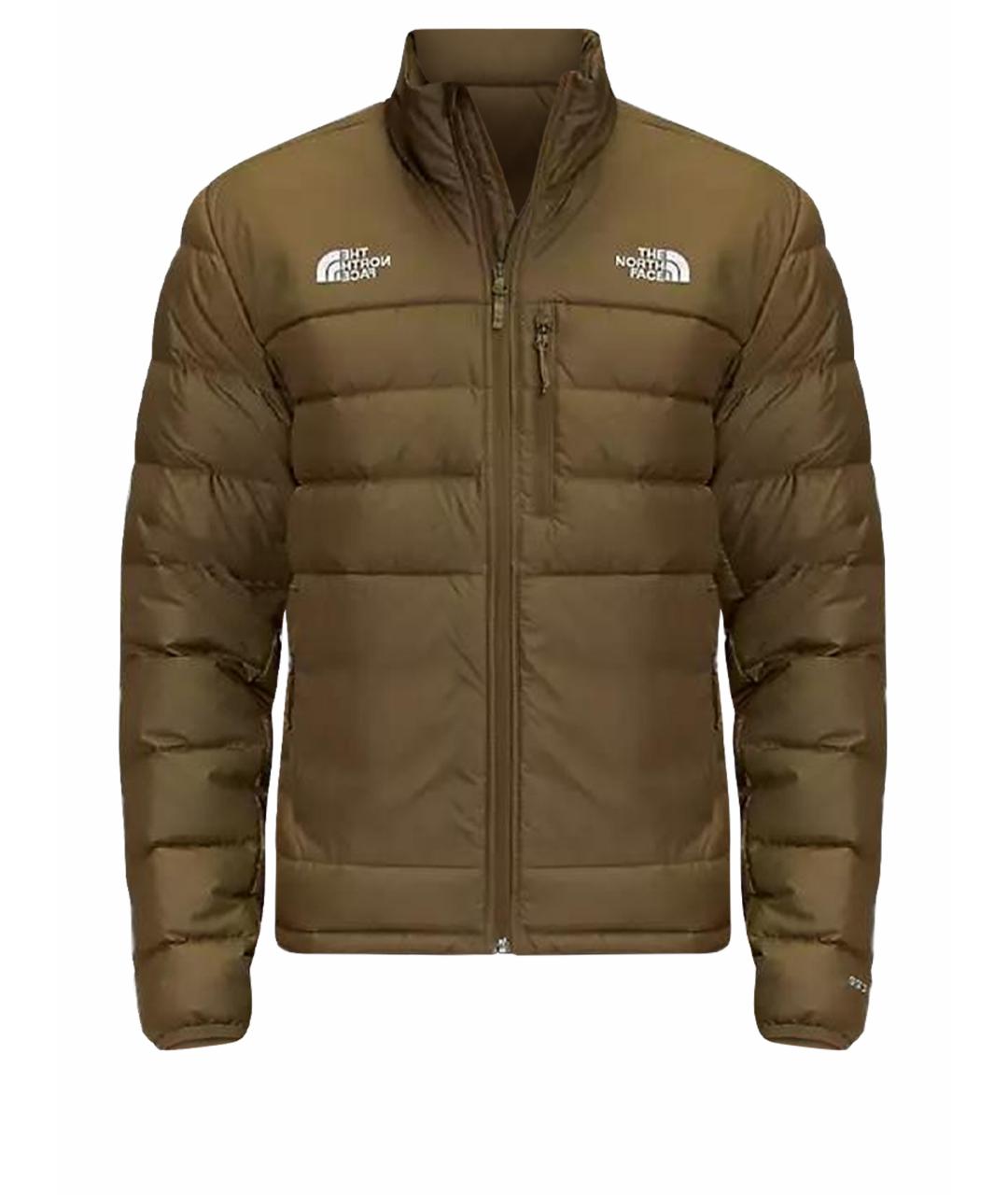 THE NORTH FACE Коричневый пуховик, фото 5