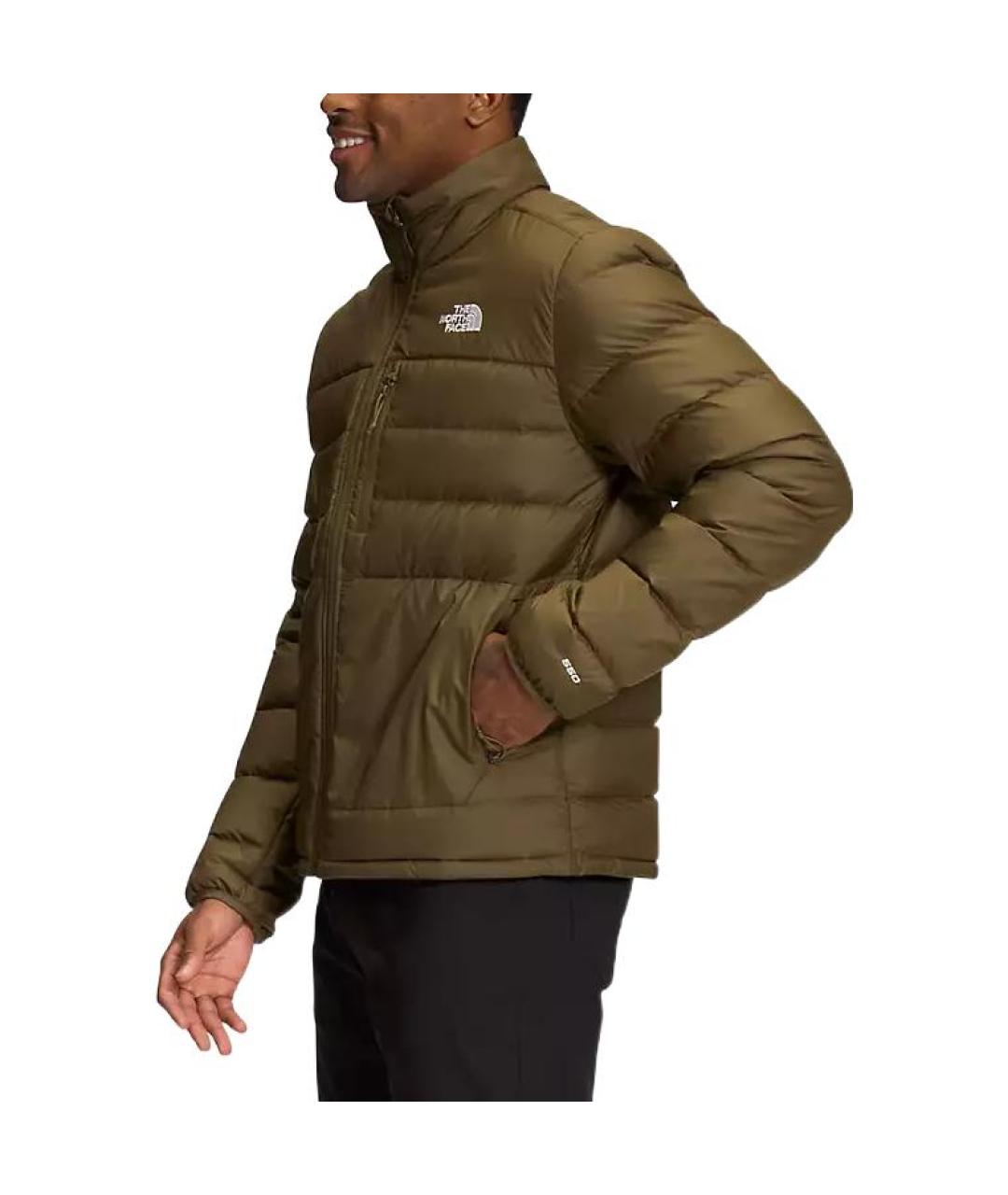 THE NORTH FACE Коричневый пуховик, фото 2