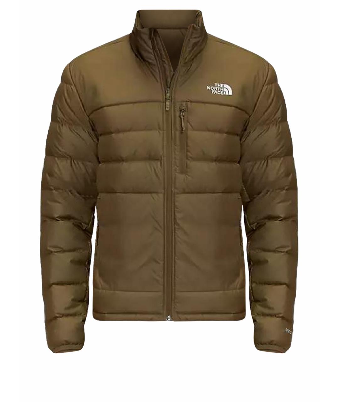 THE NORTH FACE Коричневый пуховик, фото 1