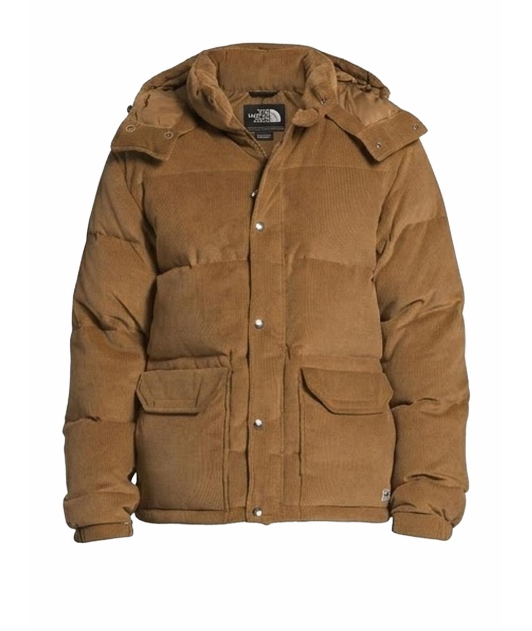 THE NORTH FACE Коричневый пуховик, фото 1