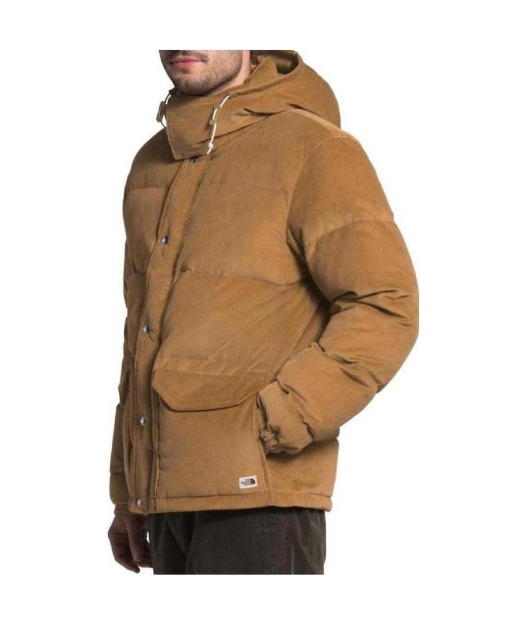 THE NORTH FACE Коричневый пуховик, фото 4