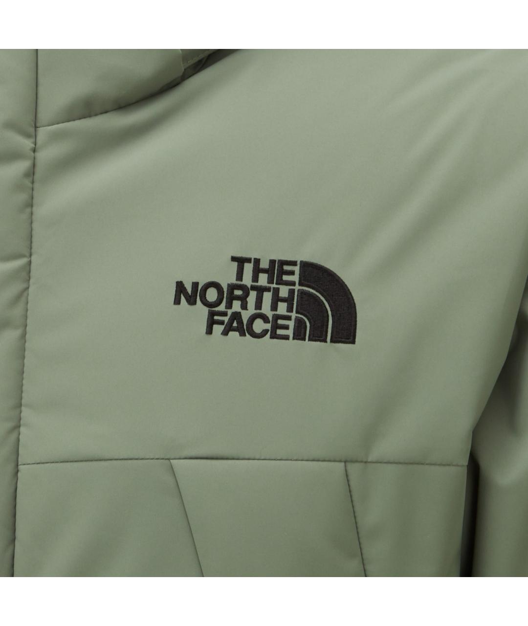 THE NORTH FACE Зеленый полиамидовый пуховик, фото 4