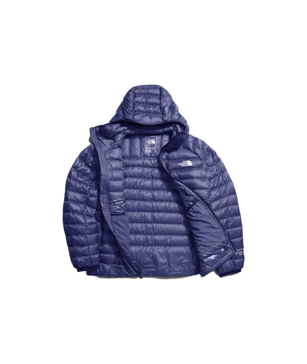THE NORTH FACE Синий пуховик, фото 2