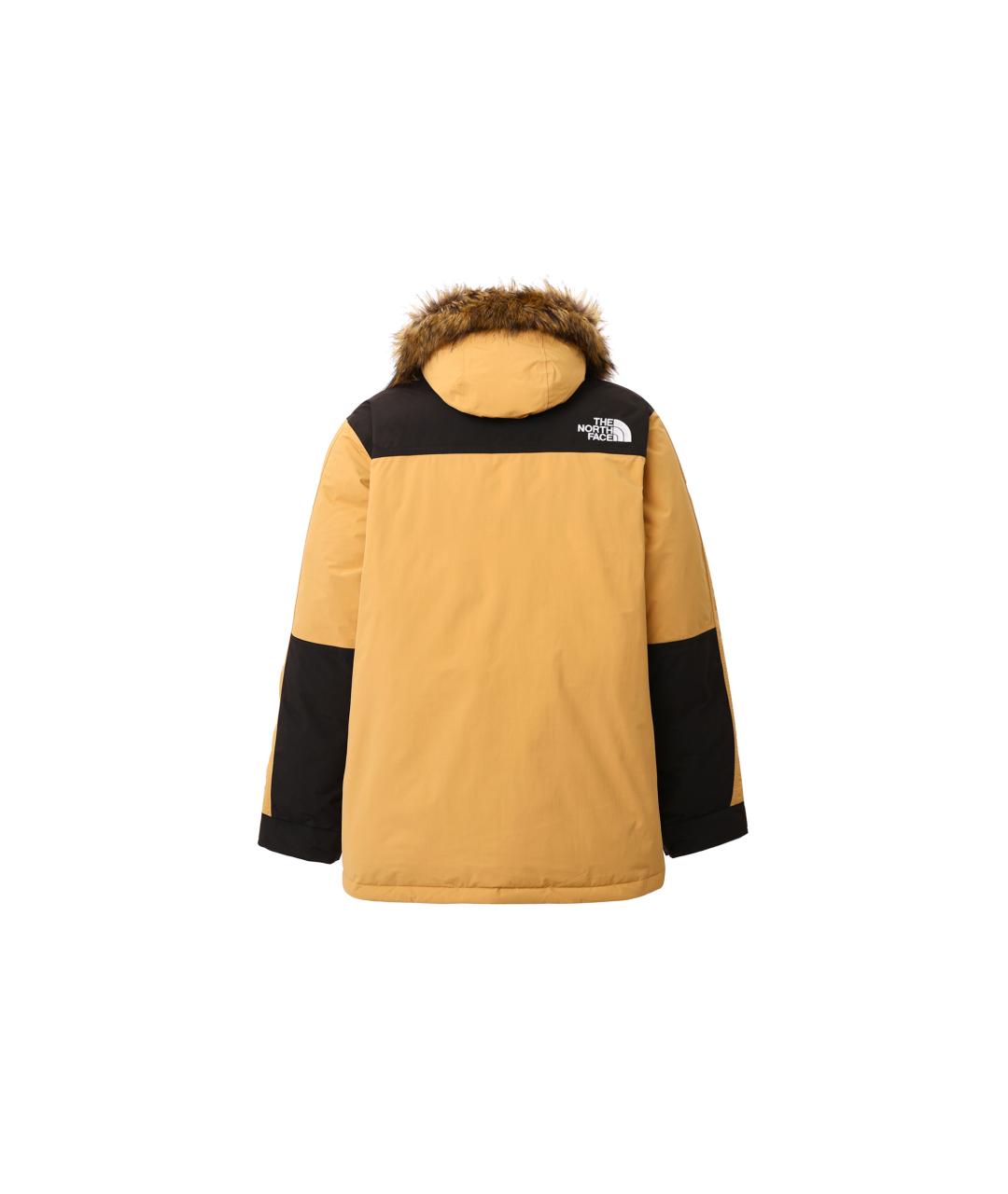 THE NORTH FACE Коричневый пуховик, фото 2