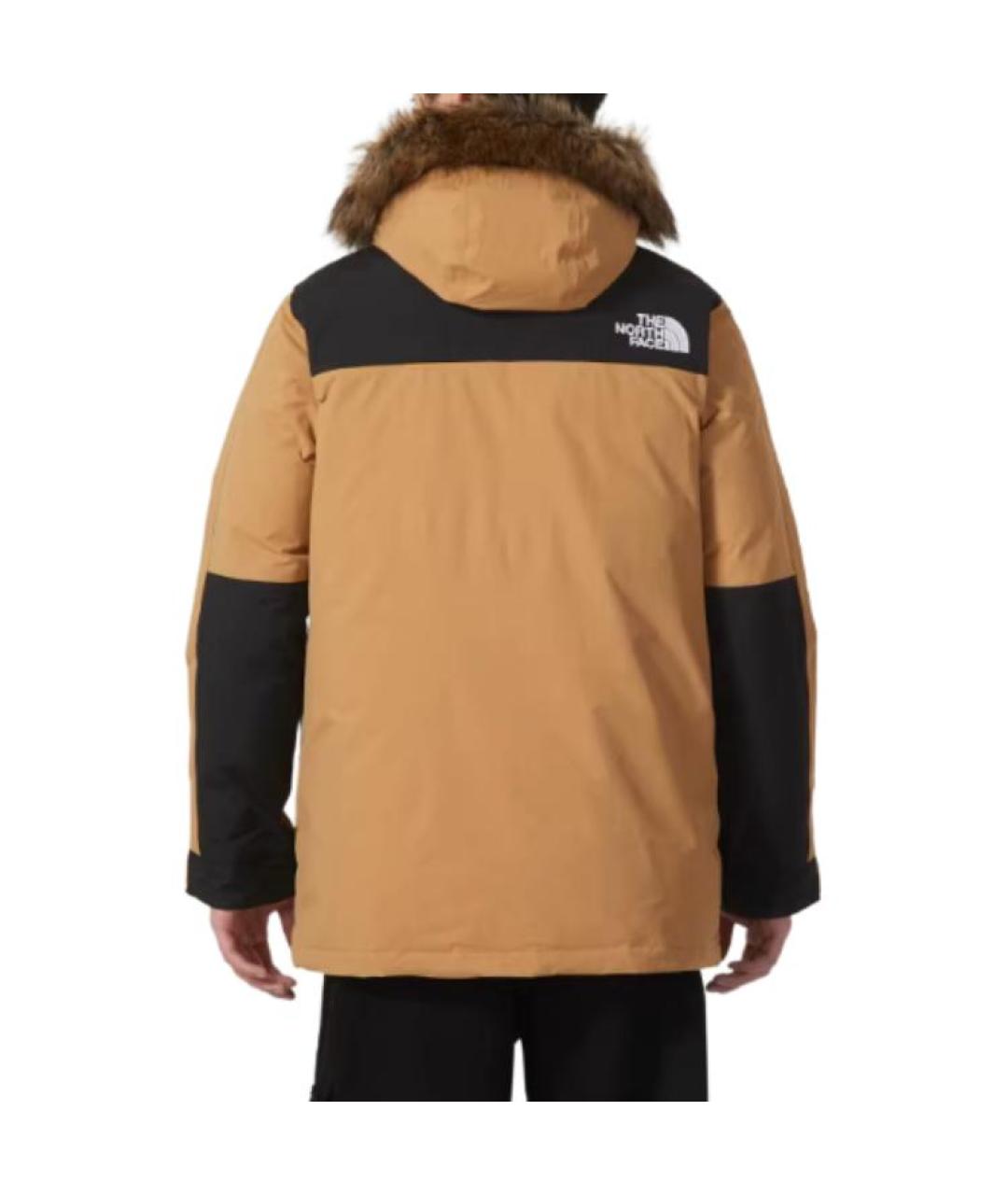 THE NORTH FACE Коричневый пуховик, фото 5