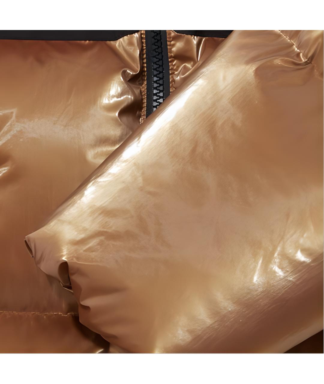 THE NORTH FACE Золотой пуховик, фото 4