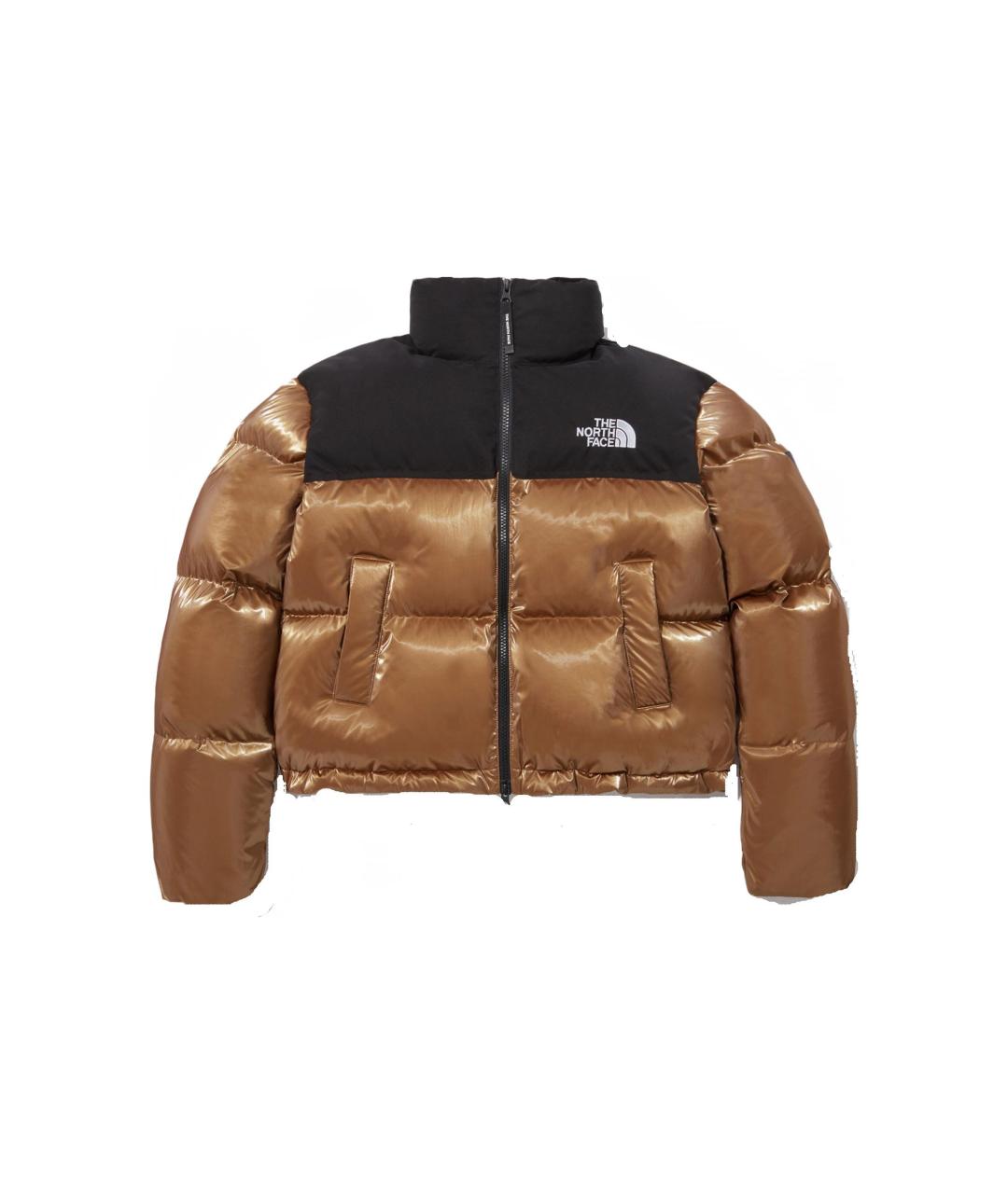 THE NORTH FACE Золотой пуховик, фото 1