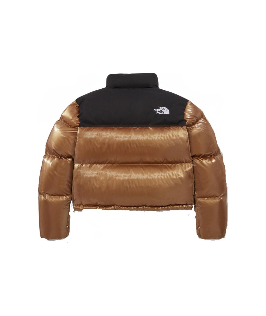 THE NORTH FACE Золотой пуховик, фото 2