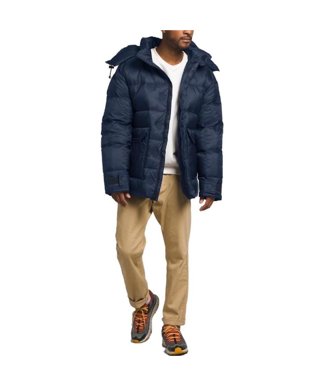 THE NORTH FACE Темно-синий пуховик, фото 6