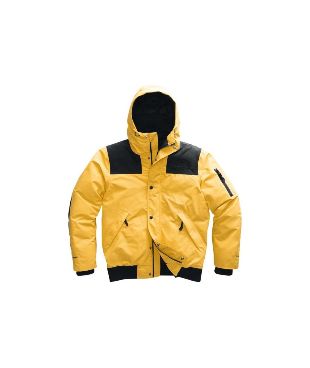 THE NORTH FACE Желтый пуховик, фото 4