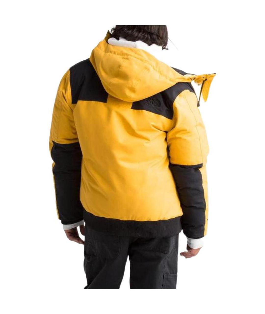 THE NORTH FACE Желтый пуховик, фото 2