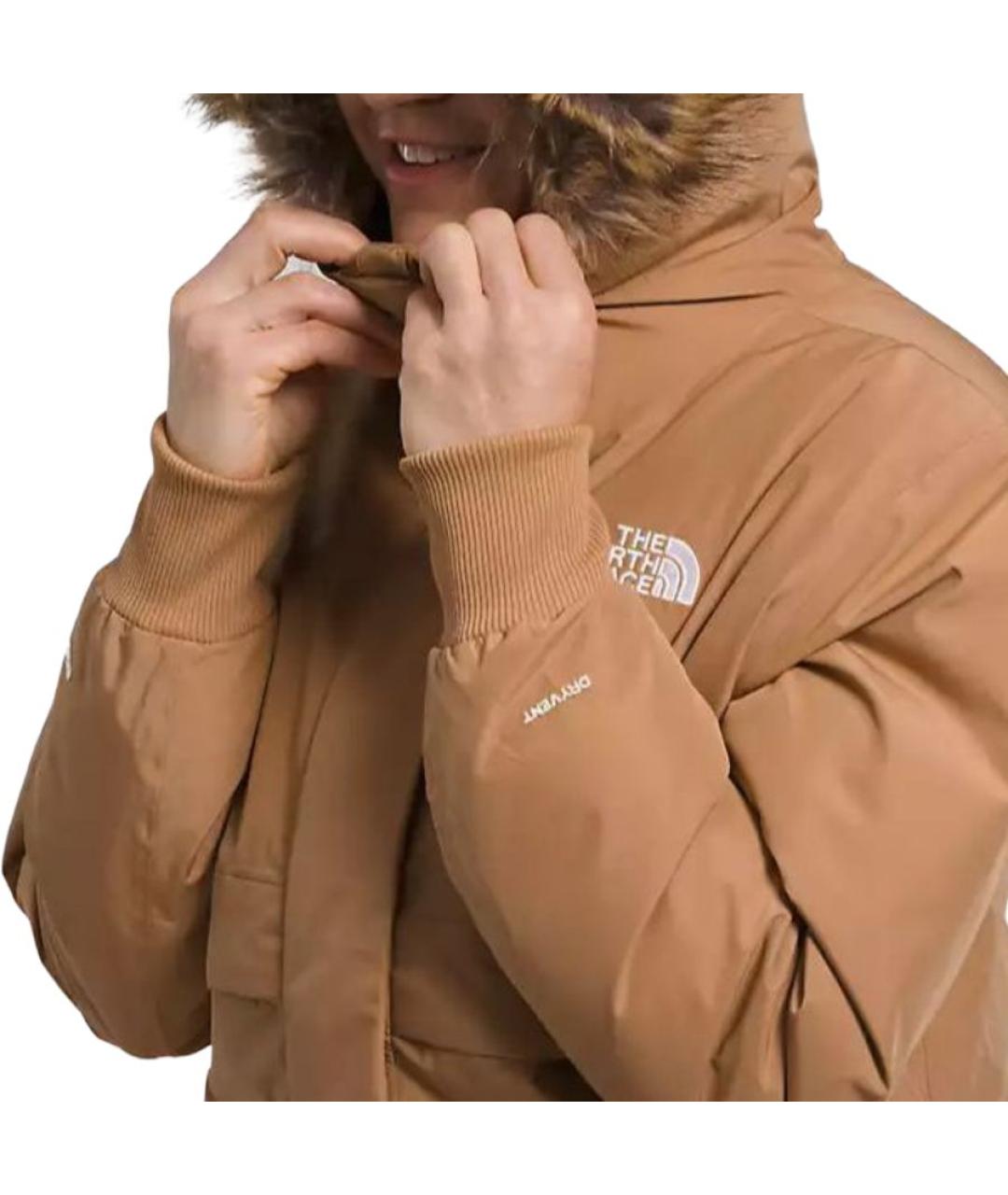 THE NORTH FACE Коричневый пуховик, фото 5