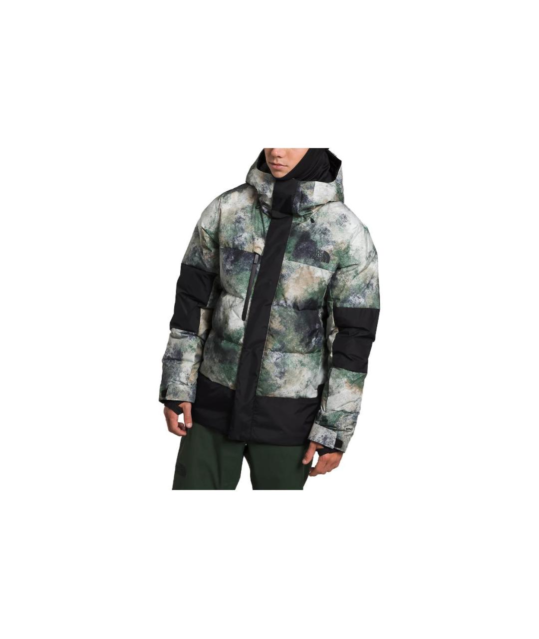 THE NORTH FACE Зеленый пуховик, фото 3