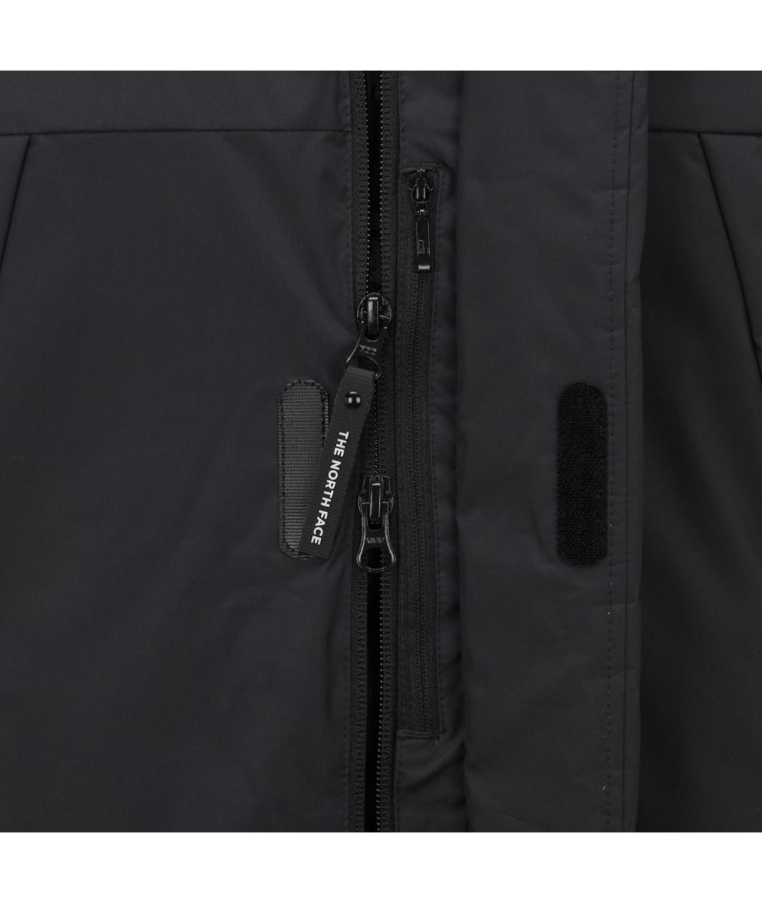 THE NORTH FACE Черный полиамидовый пуховик, фото 4