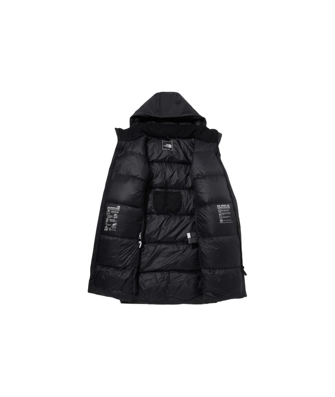 THE NORTH FACE Черный полиамидовый пуховик, фото 3