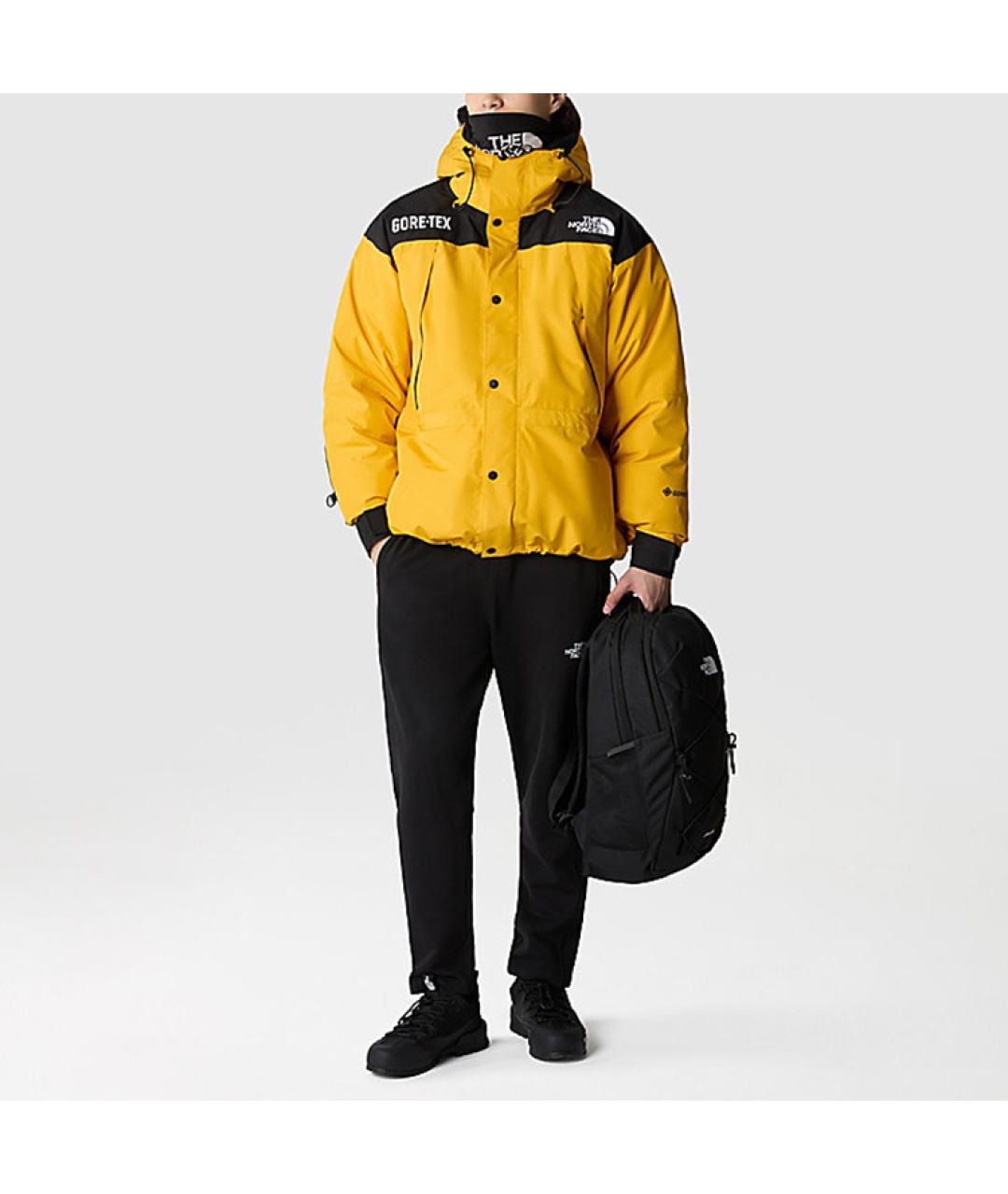THE NORTH FACE Желтый пуховик, фото 3