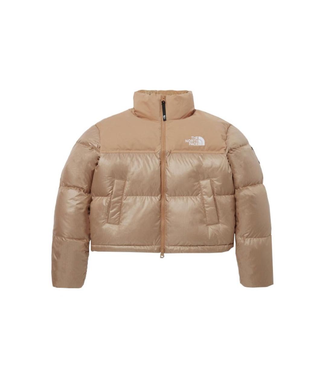 THE NORTH FACE Бежевый пуховик, фото 1