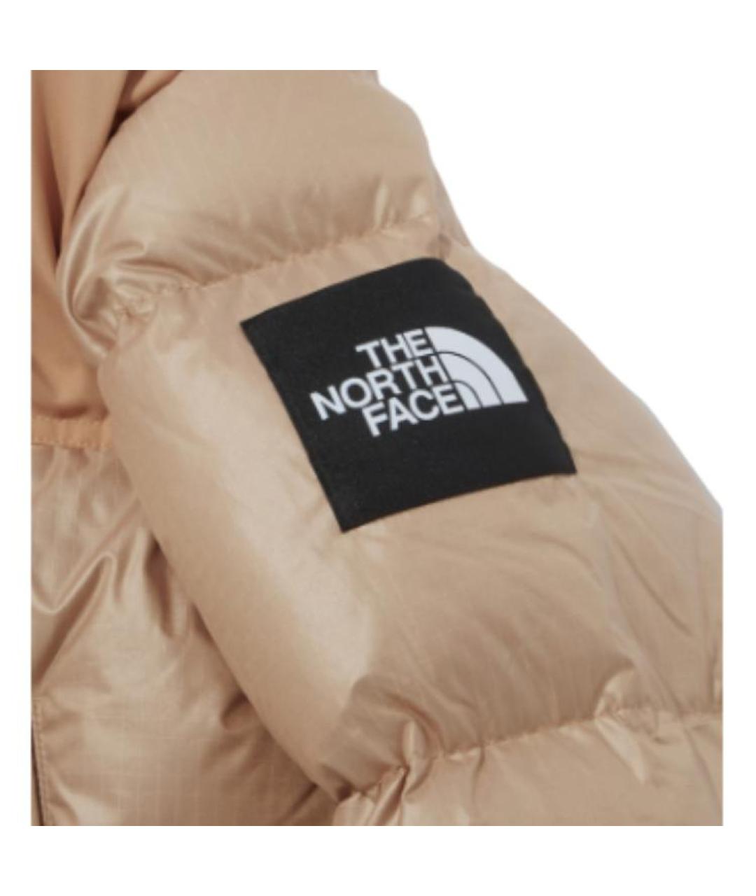 THE NORTH FACE Бежевый пуховик, фото 3