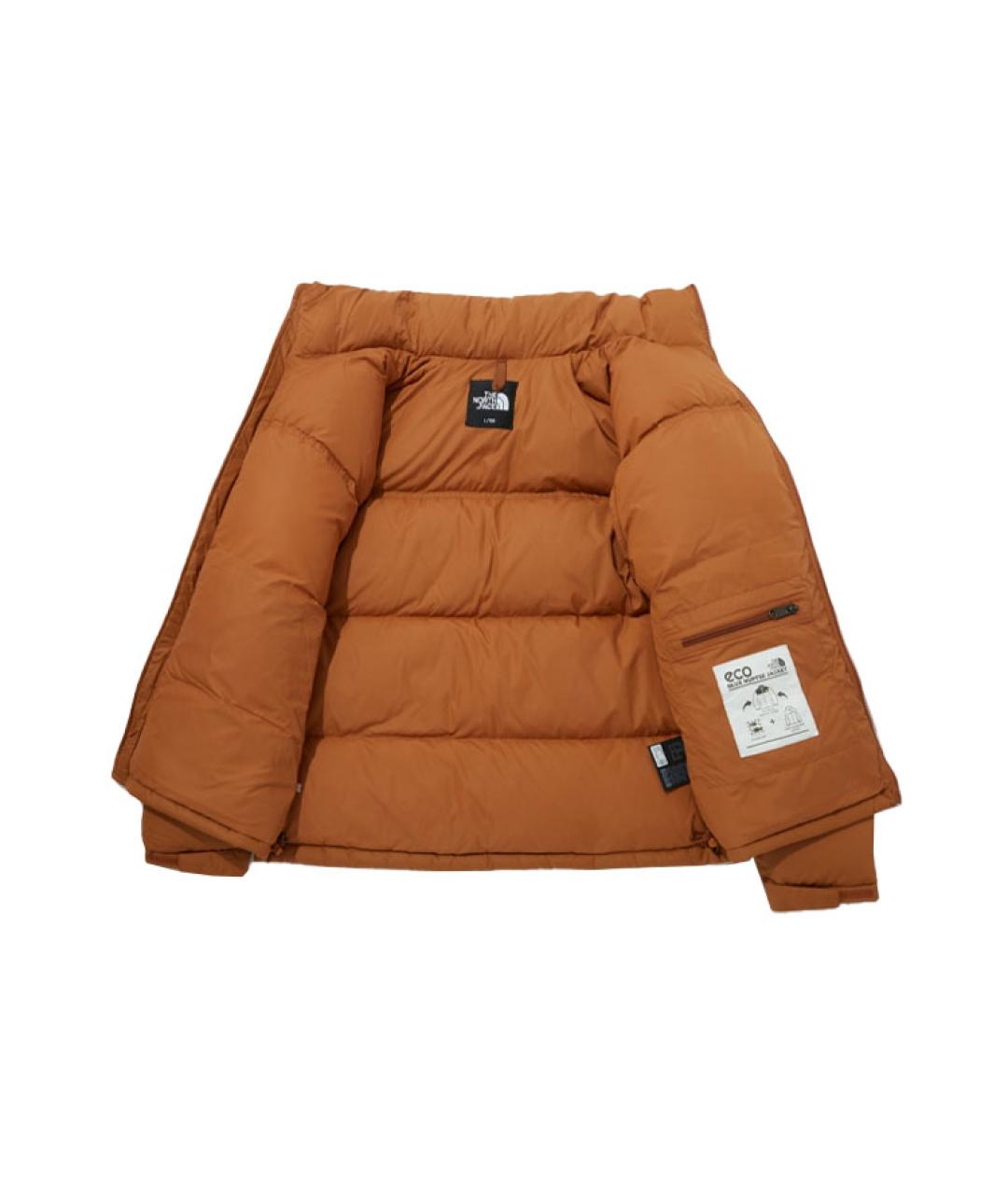 THE NORTH FACE Оранжевый пуховик, фото 3