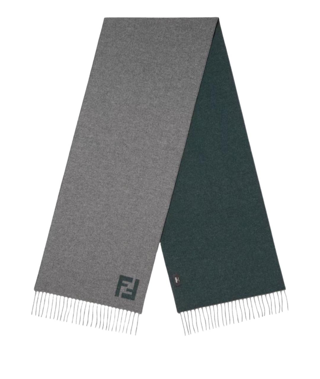 FENDI Мульти хлопковый шарф, фото 1