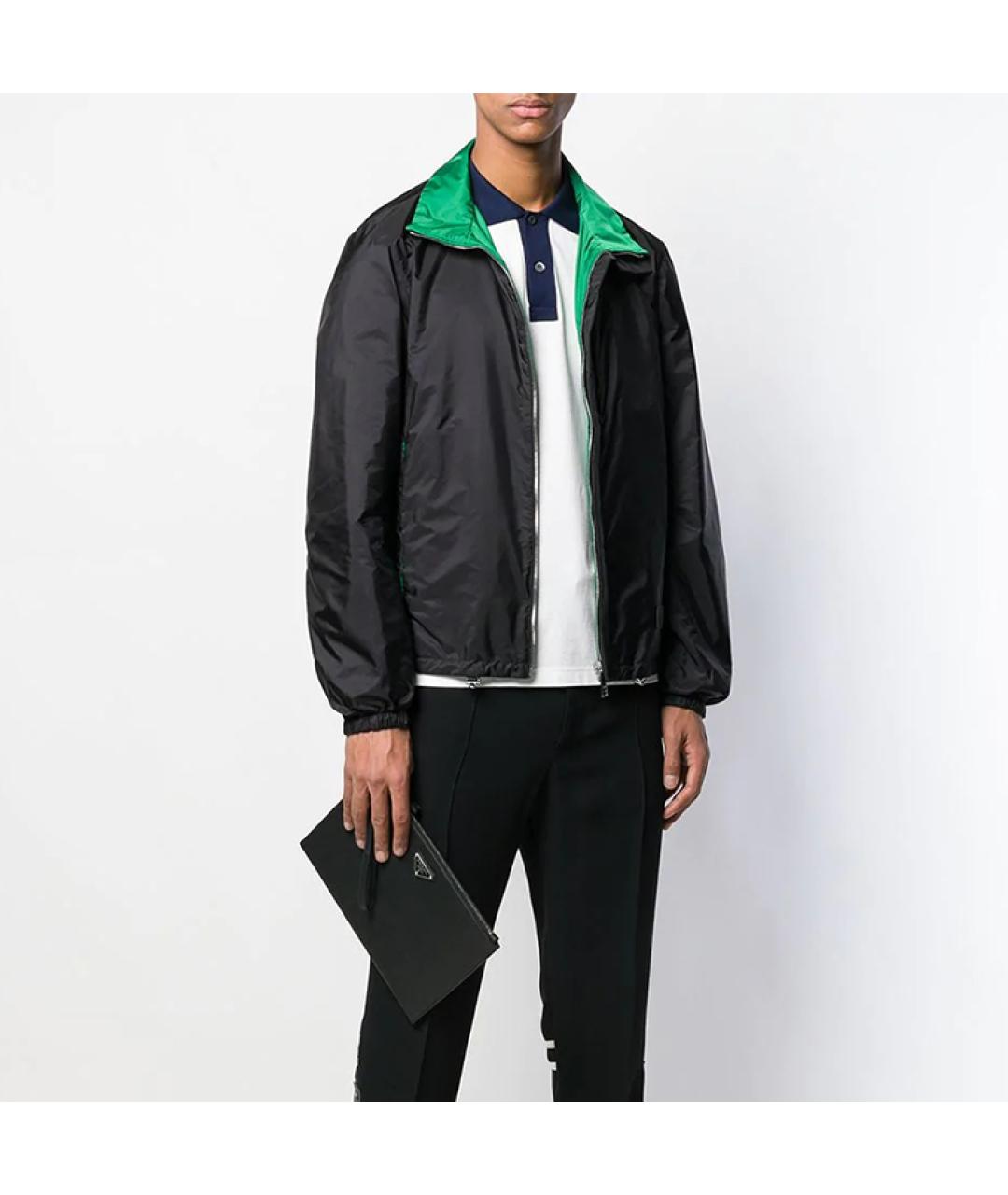 PRADA Черная кожаная папка для документов, фото 6