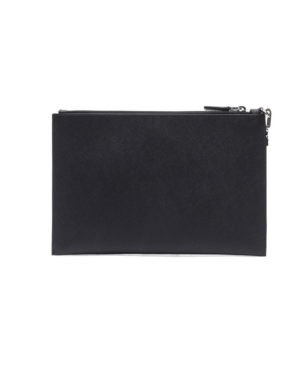 PRADA Черная кожаная папка для документов, фото 4