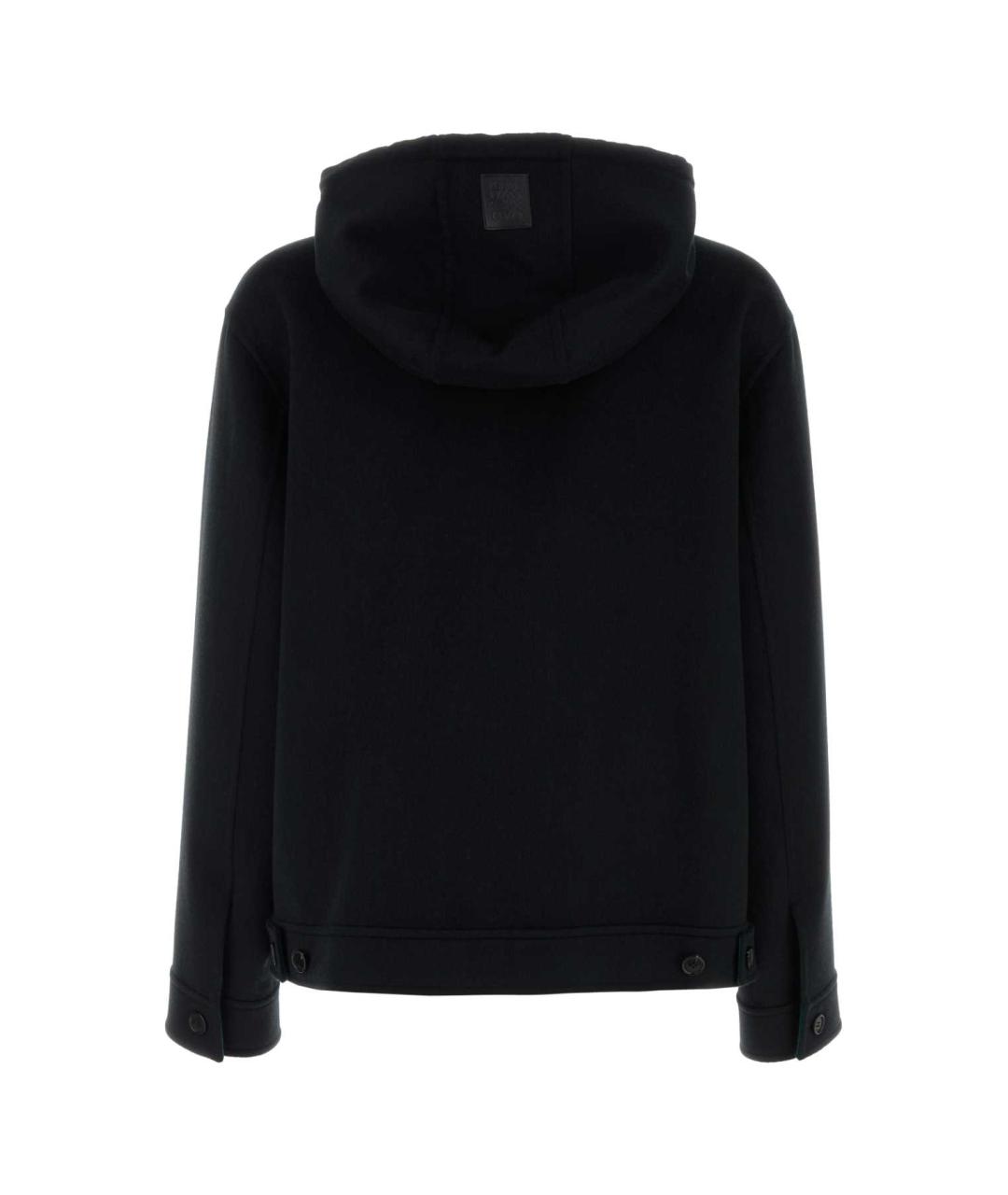 LOEWE Черная шерстяная куртка, фото 2