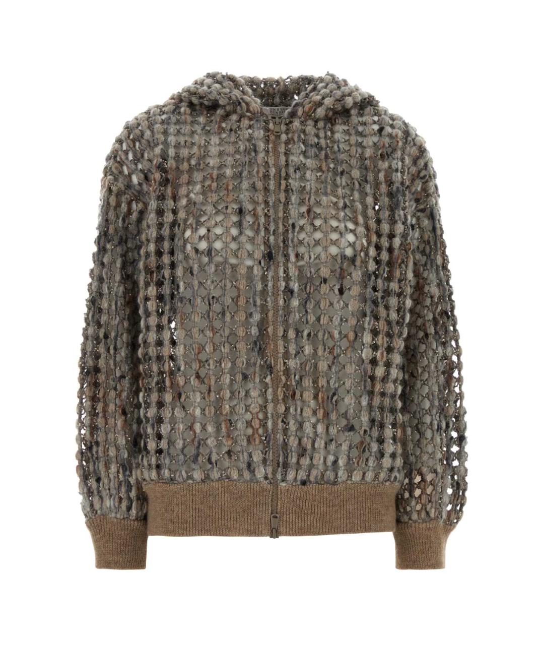 BRUNELLO CUCINELLI Мульти шерстяной кардиган, фото 1