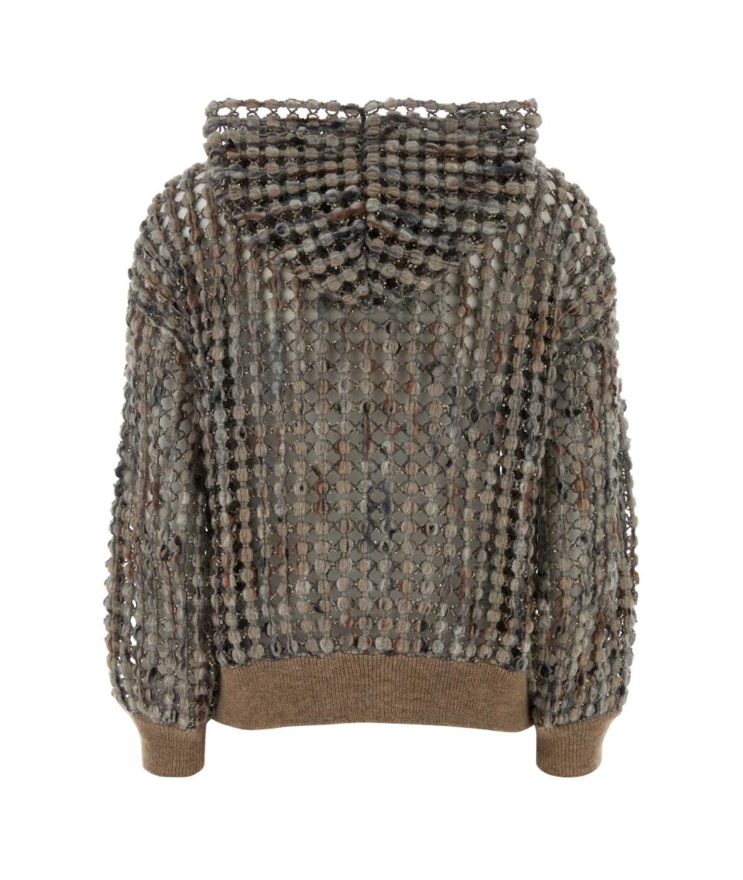 BRUNELLO CUCINELLI Мульти шерстяной кардиган, фото 2