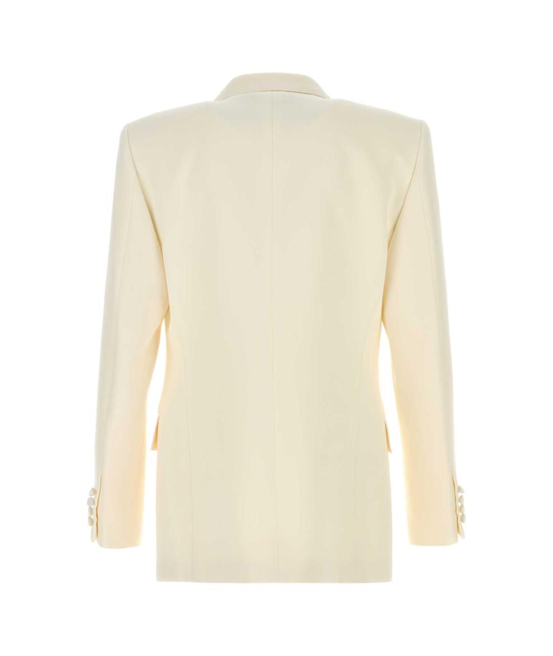 VALENTINO Бежевый шерстяной пиджак, фото 2