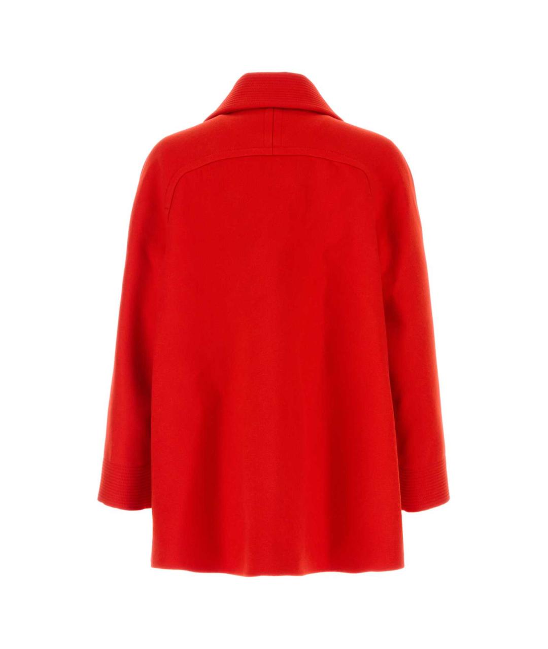 VALENTINO Красное шерстяное пальто, фото 2