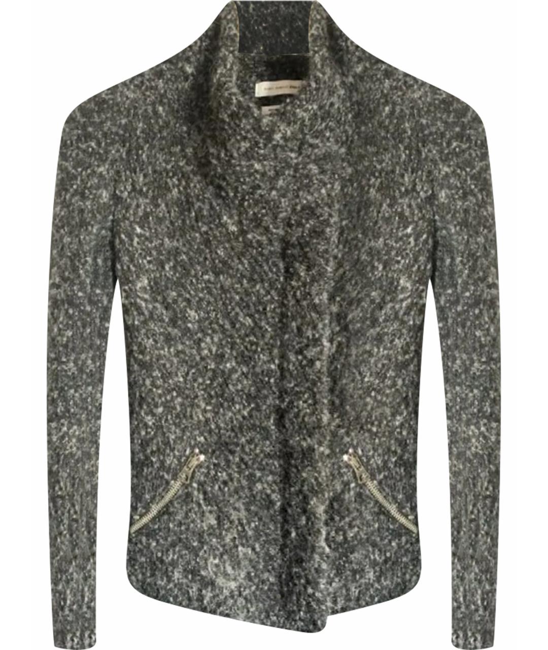 ISABEL MARANT Серая шерстяная куртка, фото 1