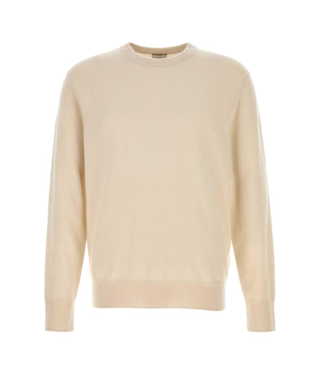 CALVIN KLEIN Бежевый кашемировый джемпер / свитер, фото 1
