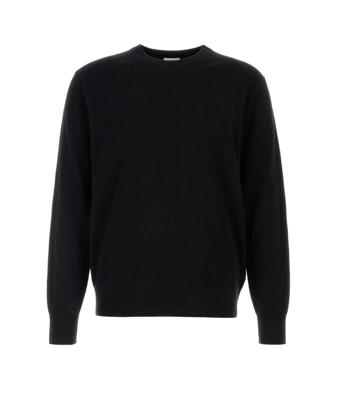 CALVIN KLEIN Черный кашемировый джемпер / свитер, фото 1