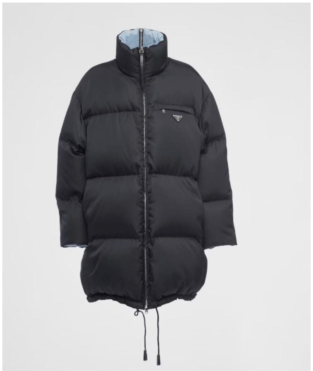 PRADA Черный пуховик, фото 9