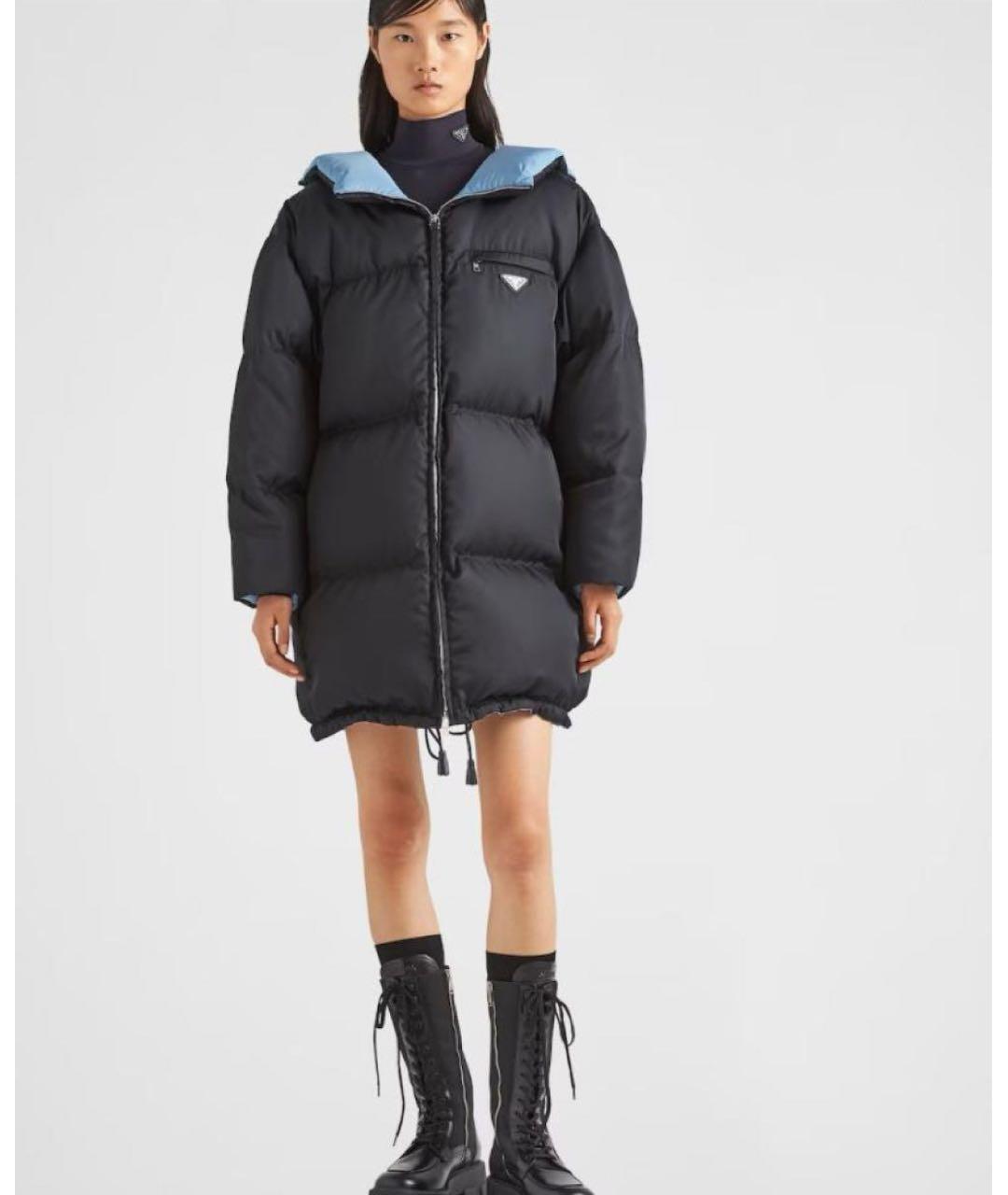 PRADA Черный пуховик, фото 8