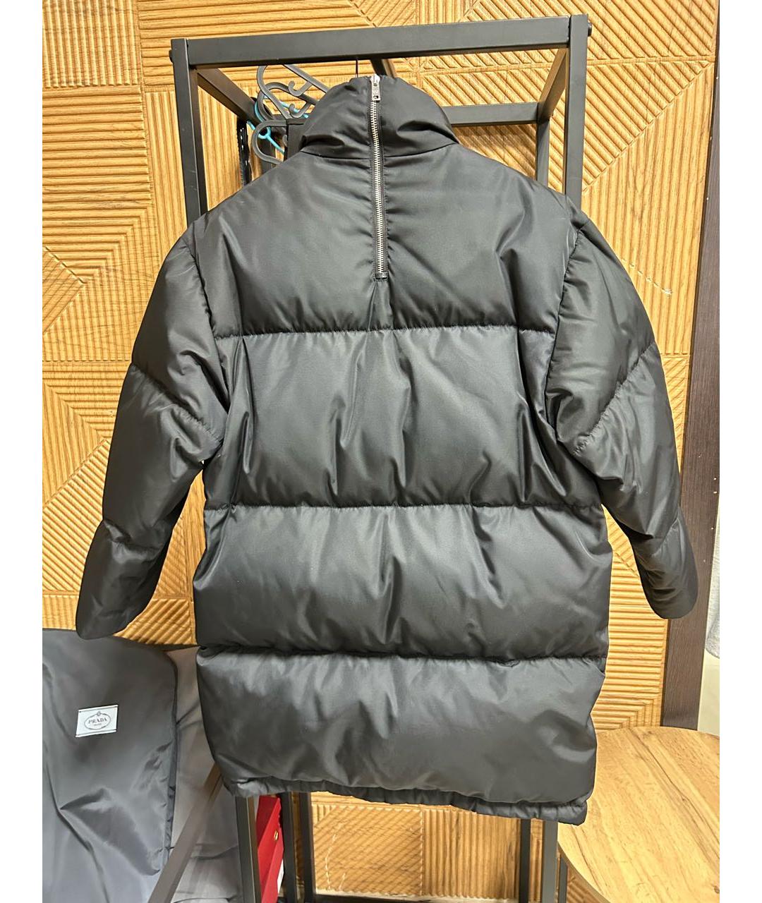 PRADA Черный пуховик, фото 6