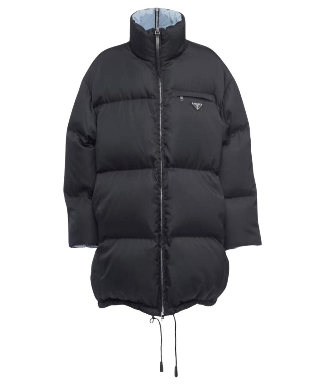 PRADA Черный пуховик, фото 1