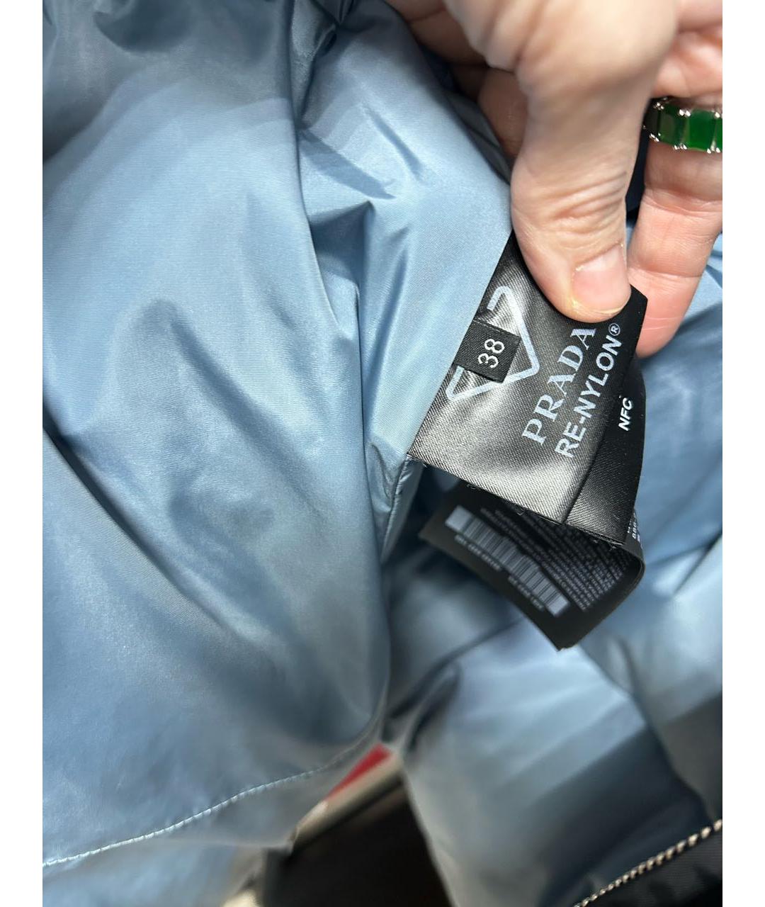 PRADA Черный пуховик, фото 7