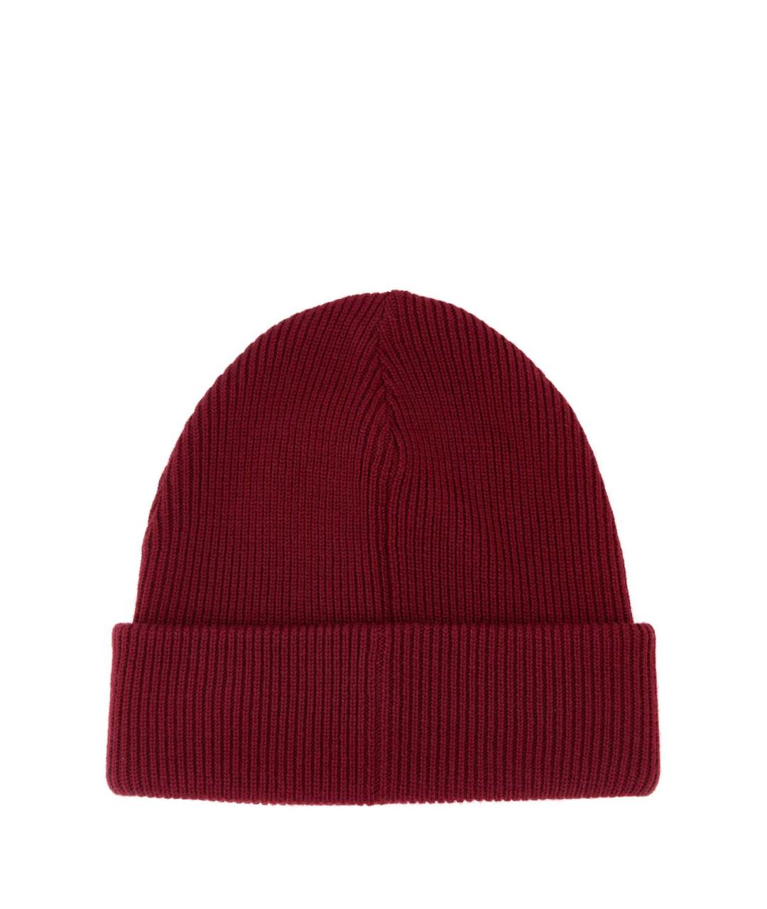 GUCCI Бордовая шерстяная шапка, фото 2