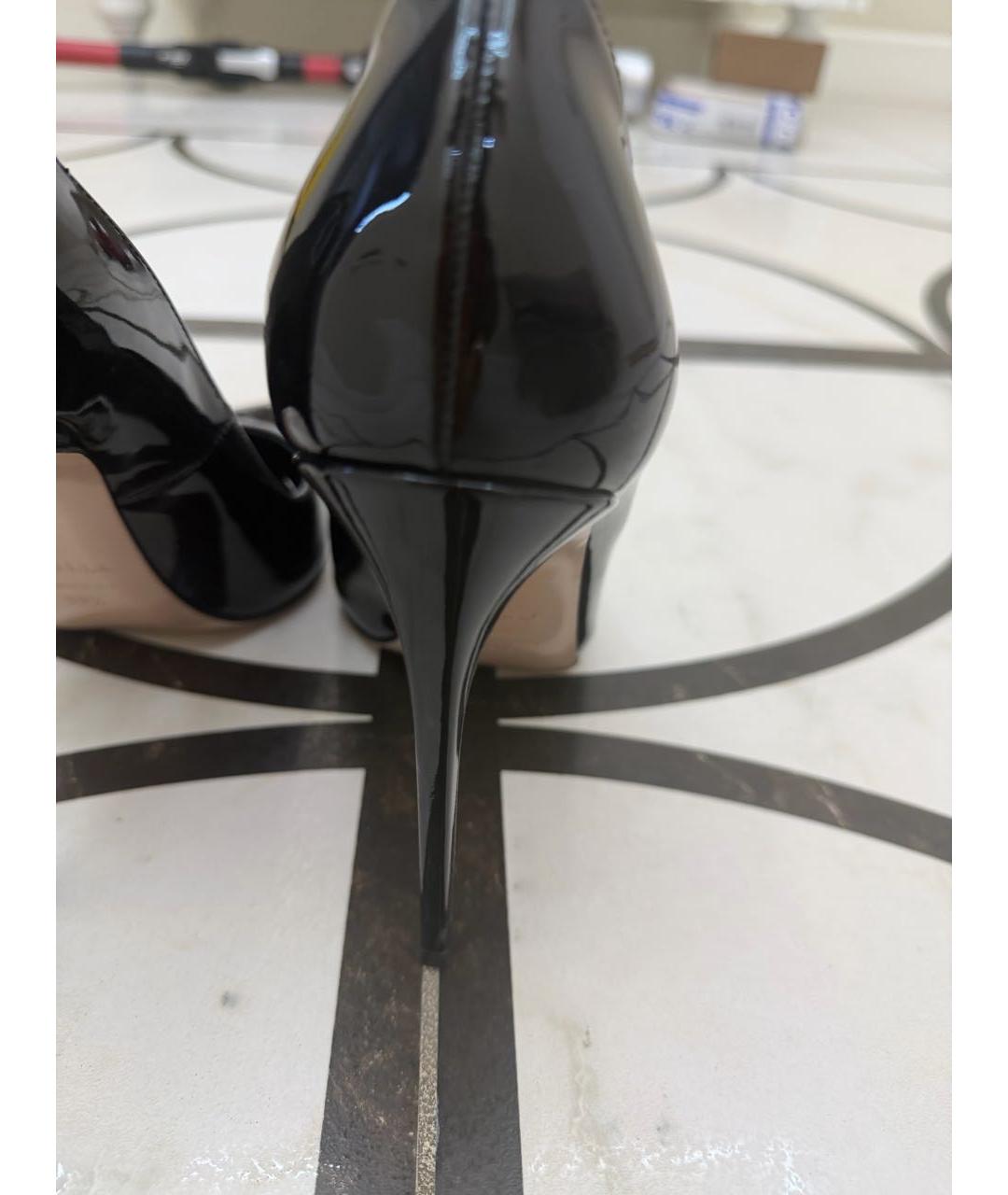 LE SILLA Черные туфли из лакированной кожи, фото 7