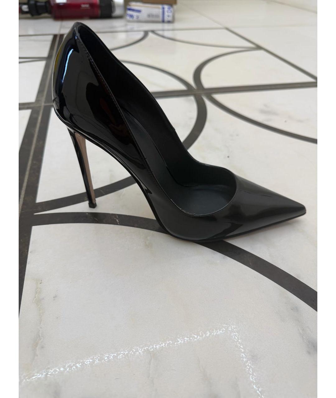 LE SILLA Черные туфли из лакированной кожи, фото 8